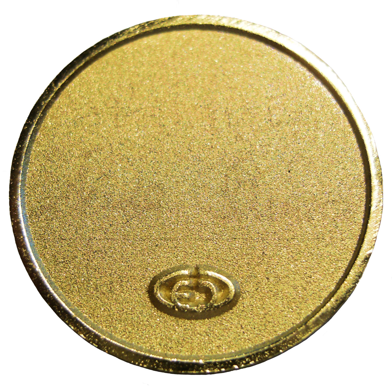 Blume des Lebens Glücksmünze "Alles Liebe" im Organzasäckchen | Farbe gold | Münze Rückseite | EnerChrom® ist eine Marke von atalantes spirit®