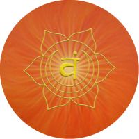 Chakren Untersetzer | Farbe orange | Sakralchakra | designed by atalantes spirit®